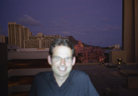 Steve in Honolulu Hotel