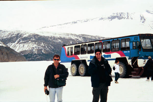 Brett and Peter at Icefields