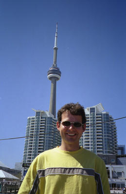 Steve at CN Tower