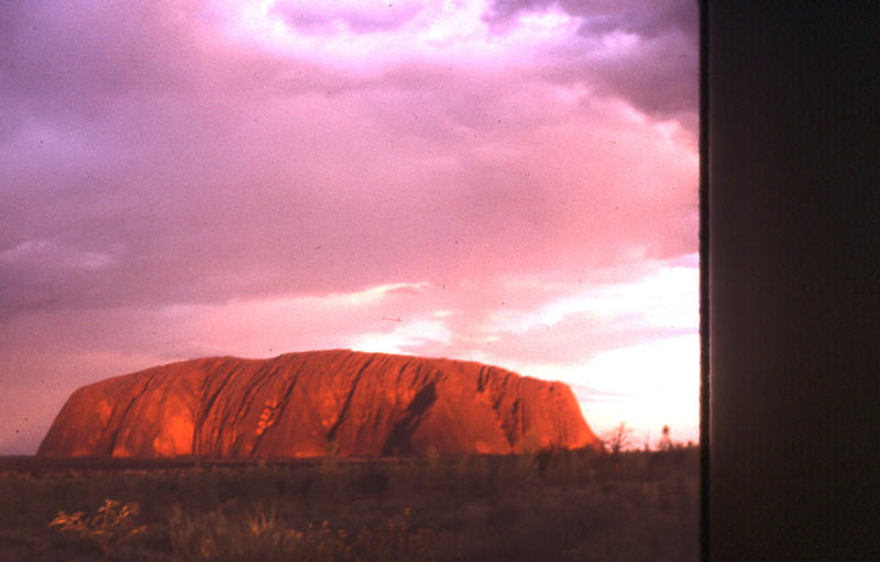 Ayers Rock from Sunset Hill 2