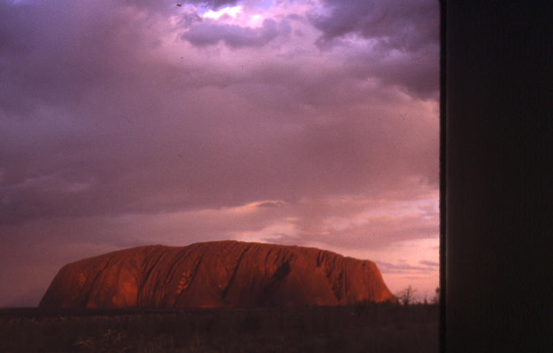 Ayers Rock from Sunset Hill 4