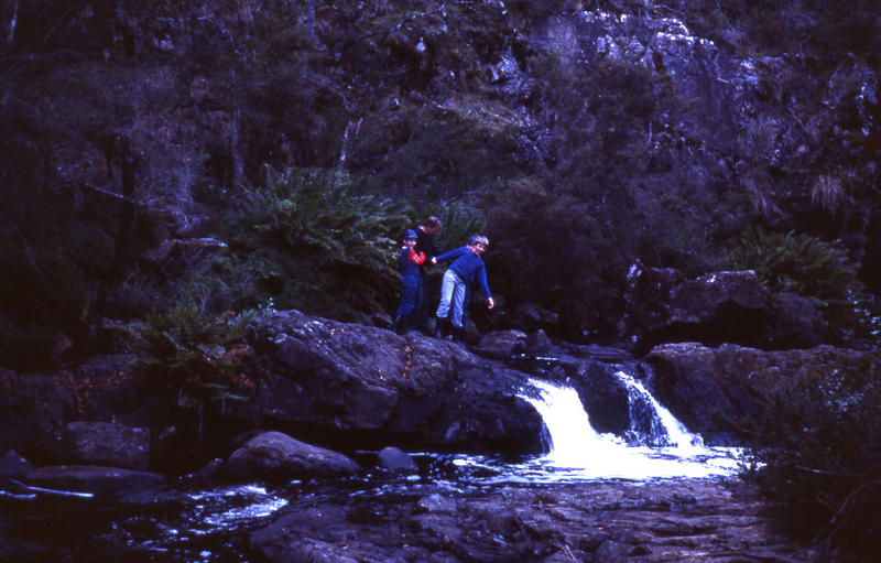 13 Graham Steven and Peter and McKenzie Falls