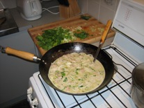 Green chicken curry 1