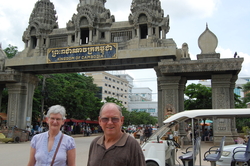Mum and Dad at Thai/Cambodia border