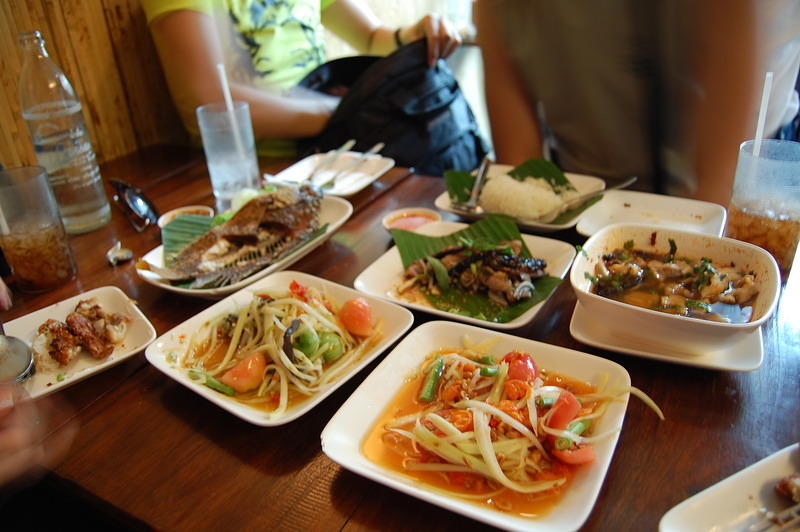 Food at Som Tam Nua