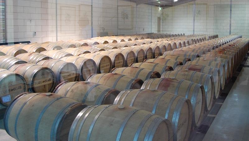 30 Wine Barrels at Parker Winery in Coonawarra