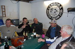 05 Alex, Steve, Graham, Trevor and Ian enjoying some drinks