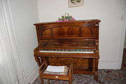 Old piano of Grandma Gordon's