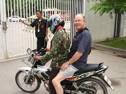 Motorcycle to Thammasat