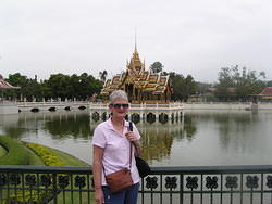 Maureen at Bang Pa In Palace