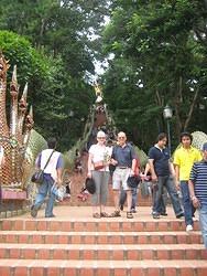 300 Steps up to Wat Phrathat Doi Suthep