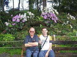 Graham and Steve at Bhubhing Palace