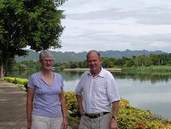 Maureen, Graham and the River Kwai