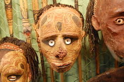 Pacific island artifacts in SA Museum