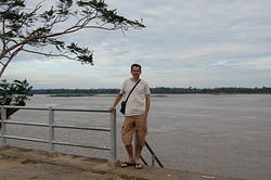 Steve at Mekong River