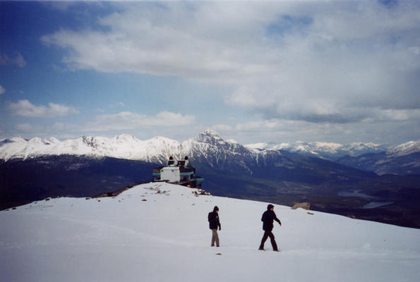 Brett and Steve on Whistler Mt