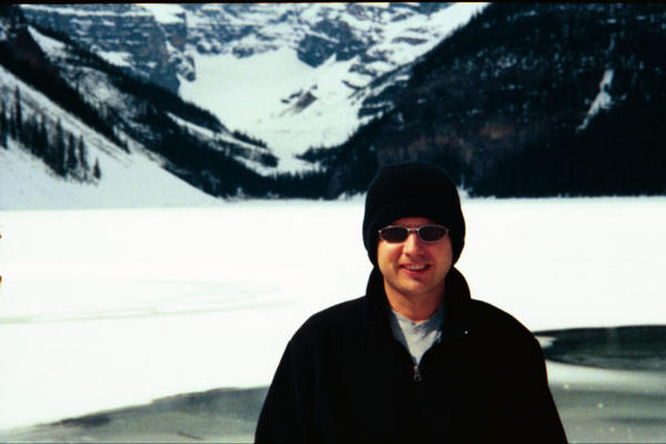 Steve at Lake Louise