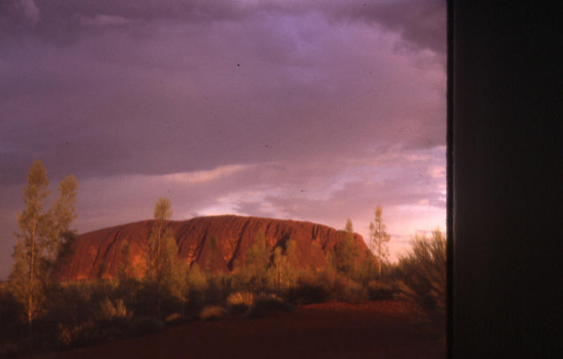 Ayers Rock from Sunset Hill 1