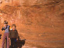 Aboriginal painting at Mootwingee 1