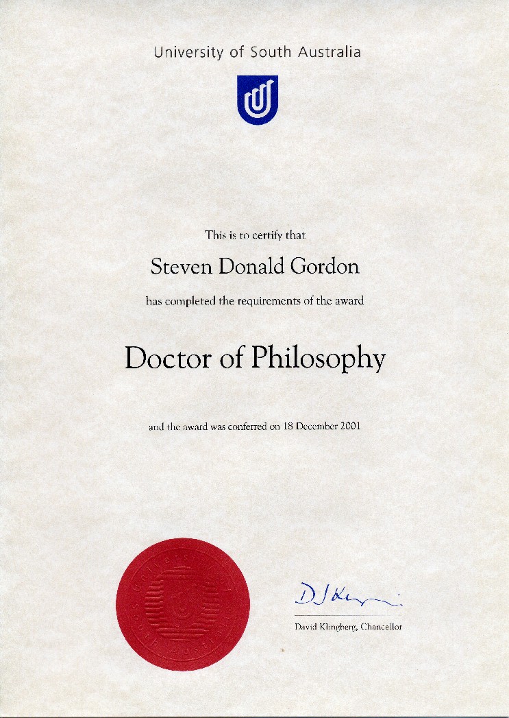 PhD Thesis