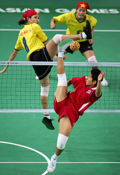 Sepaktakraw at 15th Asian Games