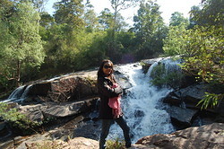 09 Wan at Song Khon Waterfall