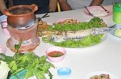 Isaan hot pot and fish