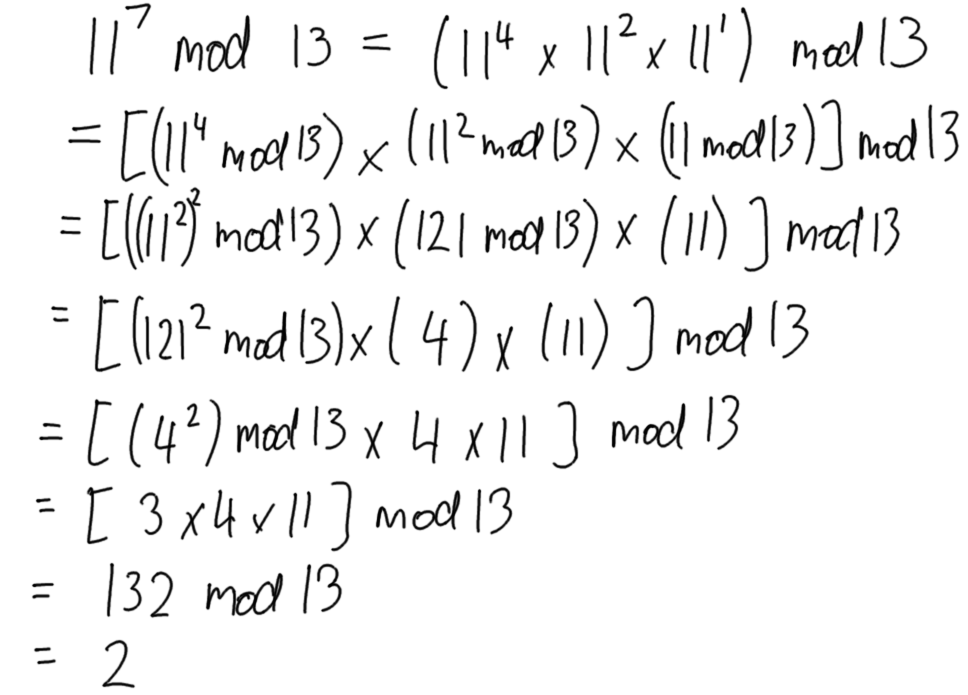 Expanding with modular arithmetic properties 2
